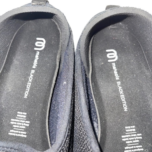 Mahabis Black Edition Removable Rubber Sole Woman Shoes Size 10 - Picture 7 of 8